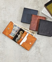 com-ono（コムォノ）の「com-ono コモノ / PUEBLO LEATHER SLIM SMART WALLET プエブロレザー二つ折り革財布 ミニウォレット / SLIM-005pb（財布）」