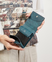 com-ono（コムォノ）の「com-ono コモノ / PUEBLO LEATHER SLIM SMART WALLET プエブロレザー二つ折り革財布 ミニウォレット / SLIM-005pb（財布）」