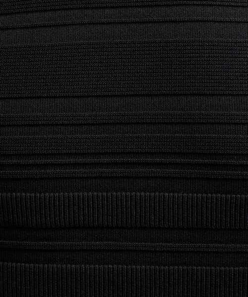 HIDEAWAYS NICOLE(ハイダウェイニコル)の「【HIDEAWAYS BLACK】切替タックボーダー半袖ニット(ニット/セーター・メンズ・ホワイト/ブラック・L/M/XL)」の12枚目の写真