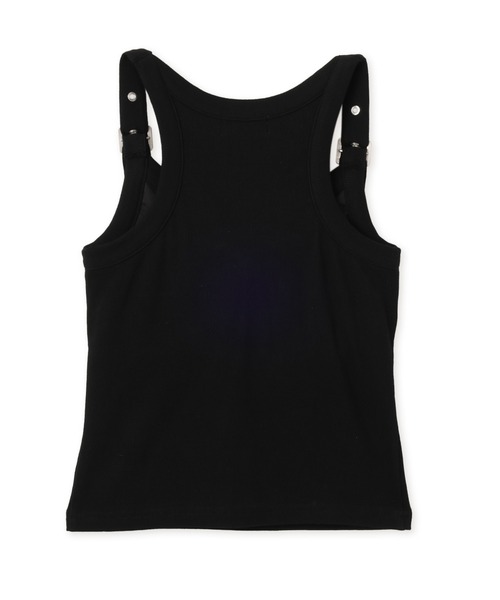 atmos pink（アトモスピンク）の「atmos pink Belt Tank Top  / アトモス ピンク ベルト タンクトップ（タンクトップ・レディース・ホワイト/ブラック/ピンク・FREE）」の7枚目の写真