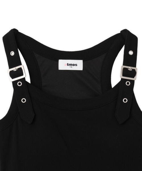 atmos pink（アトモスピンク）の「atmos pink Belt Tank Top  / アトモス ピンク ベルト タンクトップ（タンクトップ・レディース・ホワイト/ブラック/ピンク・FREE）」の9枚目の写真