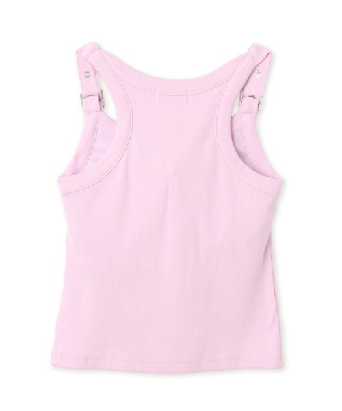 atmos pink（アトモスピンク）の「atmos pink Belt Tank Top  / アトモス ピンク ベルト タンクトップ（タンクトップ・レディース・ホワイト/ブラック/ピンク・FREE）」の4枚目の写真