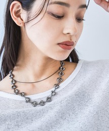JEANASIS | ヘンケイハート2レンネックレス/812071(ネックレス)