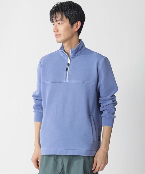 ECOALF(エコアルフ)の「ALEX ピグメント プルオーバー / ALEX SWEATSHIRT MAN(パーカー・メンズ・ロイヤルブルー・S/M/L)」の3枚目の写真