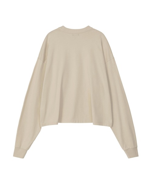 ZUCCa(ズッカ)の「BOUQUET T / カットソー(Tシャツ/カットソー・レディース・ライトグレー/ベージュ/ダークグレー・M size)」の8枚目の写真