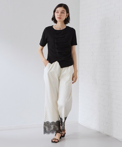 THE SHOP TK (ザ ショップ ティーケー )の「フロントタックカットソー(Tシャツ/カットソー・レディース・ブラック/グレー/オフホワイト・12/13)」の19枚目の写真