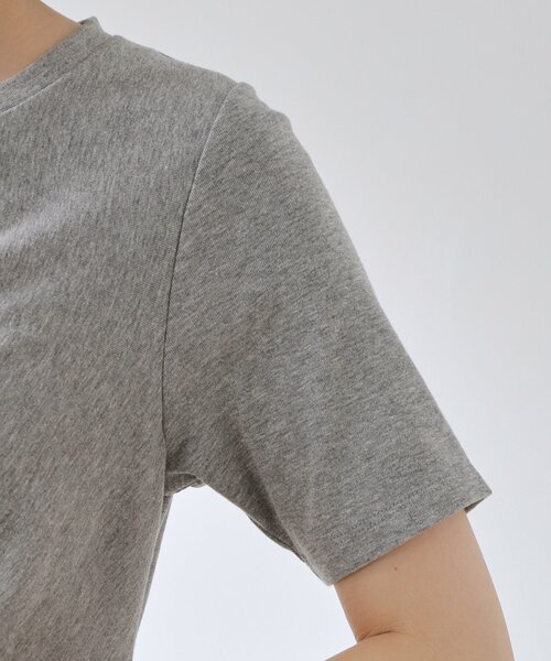 THE SHOP TK (ザ ショップ ティーケー )の「フロントタックカットソー(Tシャツ/カットソー・レディース・ブラック/グレー/オフホワイト・12/13)」の7枚目の写真