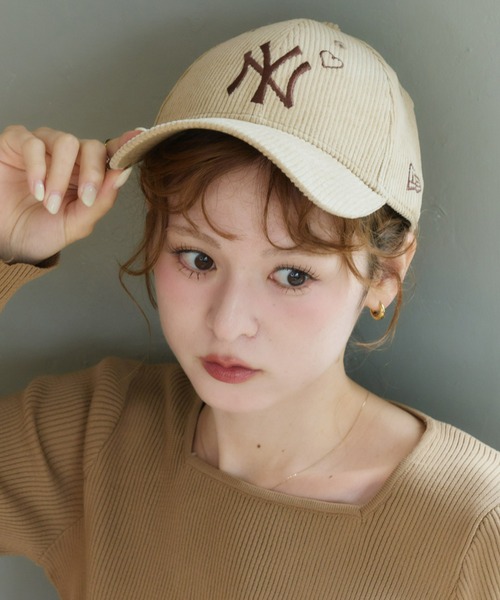 Olu.（オルドット）の「【NEW ERA/Olu.別注カラー】9FORTYキャップ（キャップ・レディース・ネイビー/グレー/ライトブラウン/ライトベージュ・FREE）」の20枚目の写真