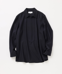【FOLL / フォル】sp130s wool flunnel pullover shirt