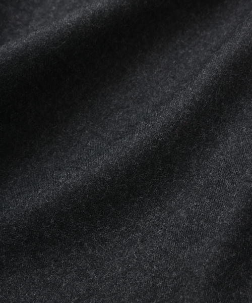 UNFOLLOW（アンフォロー）の「【FOLL / フォル】sp130s wool flunnel pullover shirt（シャツ/ブラウス・メンズ・グレー/ネイビー・3/2）」の6枚目の写真