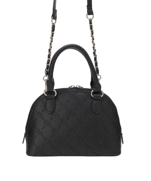 GYDA(ジェイダ)の「GG quilting embossハンドBAG(ハンドバッグ・レディース・ブラック/オフホワイト・FREE)」の9枚目の写真