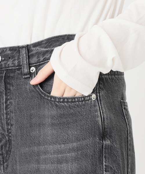 NEEDBY heritage(ニードバイヘリテージ)の「【NEEDBY heritage/ニードバイ ヘリテージ】 ENA(デニムパンツ・レディース・ブラック・26/25/24)」の10枚目の写真