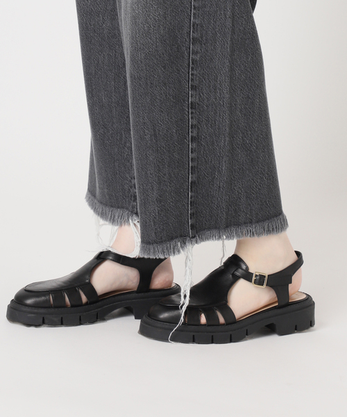 NEEDBY heritage(ニードバイヘリテージ)の「【NEEDBY heritage/ニードバイ ヘリテージ】 ENA(デニムパンツ・レディース・ブラック・26/25/24)」の11枚目の写真