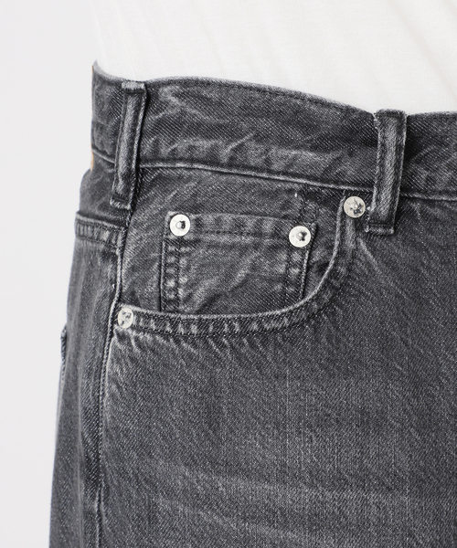 NEEDBY heritage(ニードバイヘリテージ)の「【NEEDBY heritage/ニードバイ ヘリテージ】 ENA(デニムパンツ・レディース・ブラック・26/25/24)」の13枚目の写真