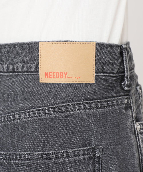 NEEDBY heritage(ニードバイヘリテージ)の「【NEEDBY heritage/ニードバイ ヘリテージ】 ENA(デニムパンツ・レディース・ブラック・26/25/24)」の14枚目の写真