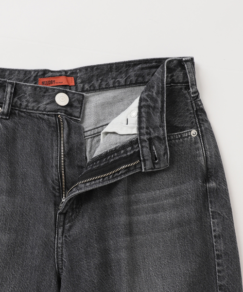 NEEDBY heritage(ニードバイヘリテージ)の「【NEEDBY heritage/ニードバイ ヘリテージ】 ENA(デニムパンツ・レディース・ブラック・26/25/24)」の7枚目の写真