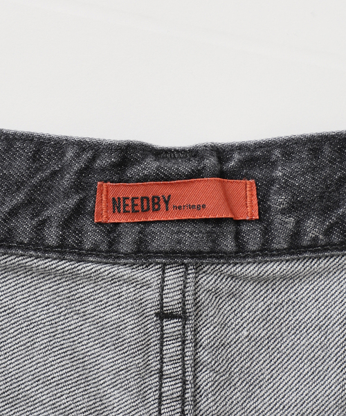 NEEDBY heritage(ニードバイヘリテージ)の「【NEEDBY heritage/ニードバイ ヘリテージ】 ENA(デニムパンツ・レディース・ブラック・26/25/24)」の8枚目の写真
