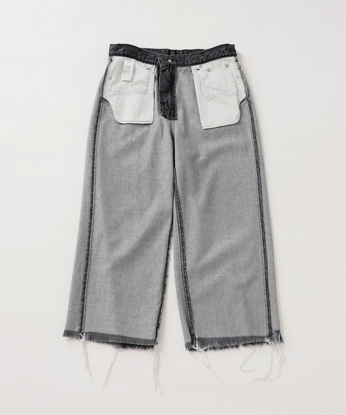 NEEDBY heritage(ニードバイヘリテージ)の「【NEEDBY heritage/ニードバイ ヘリテージ】 ENA(デニムパンツ・レディース・ブラック・26/25/24)」の9枚目の写真