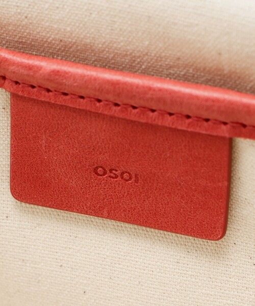 OSOI（オソイ）の「＜OSOI＞ SHEEL BROT MINI バッグ A/RED（トートバッグ・レディース・レッド・FREE）」の3枚目の写真
