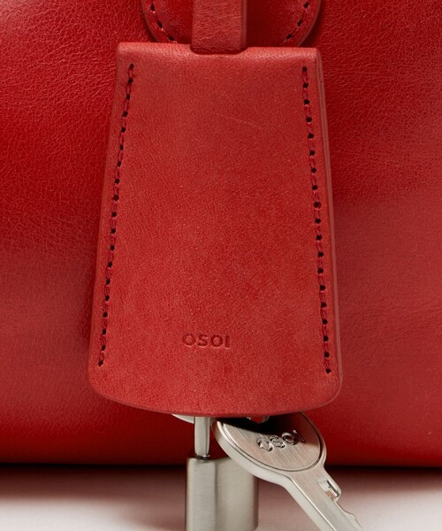 OSOI（オソイ）の「＜OSOI＞ SHEEL BROT MINI バッグ A/RED（トートバッグ・レディース・レッド・FREE）」の4枚目の写真