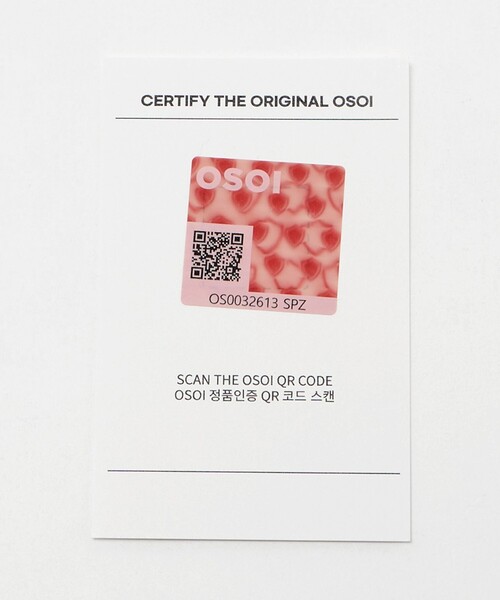 OSOI（オソイ）の「＜OSOI＞ SHEEL BROT MINI バッグ A/RED（トートバッグ・レディース・レッド・FREE）」の2枚目の写真