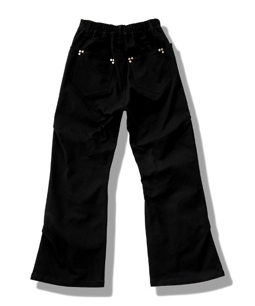 NO ID.(ノーアイディ)の「mp15307-ストレッチワイドレッグPT パンツ(859006-549P)(その他パンツ・メンズ・ブラック・2/1)」の14枚目の写真