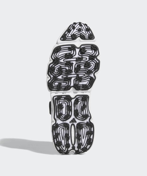 adidas(アディダス)の「コードカオス 27 ボア スパイクレス ゴルフシューズ / CODECHAOS 27 BOA SPIKELESS GOLF SHOES【adidas Golf/アディダスゴルフ】(スニーカー・レディース・ホワイト×ブラック・22.5cm/23.5cm/24.5cm/25.5cm/23.0cm/24.0cm/25.0cm/26.0cm/22.0cm)」の3枚目の写真