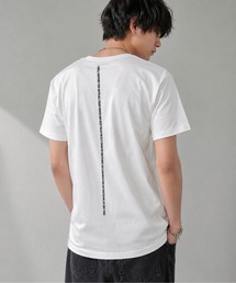 UP START | 【Bls】 【ZM】【Bling Leads】バッグプリント クルーネックTEE(BL)(Tシャツ/カットソー)