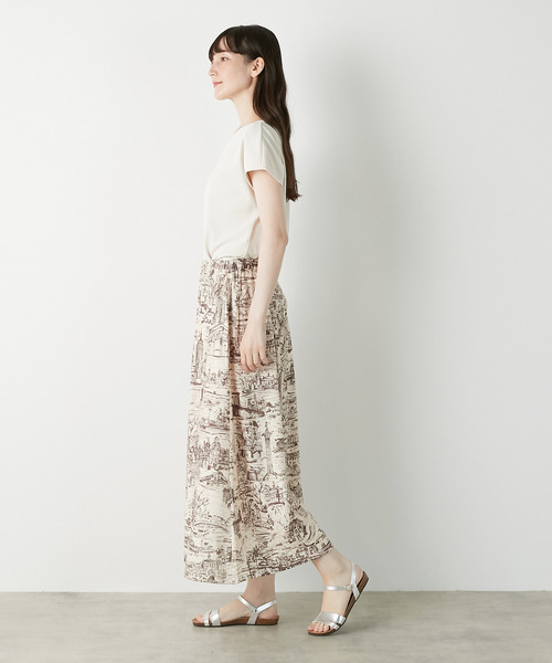 LOGEMENT DE CLAIRE（ロジュモンドクレール）の「【LOURMARIN】クルーネックプルオーバー（Tシャツ/カットソー・レディース・グレー/ブラック/アイボリー・FREE）」の7枚目の写真