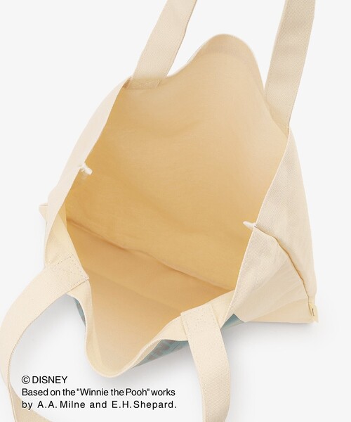 Afternoon Tea（アフタヌーンティー）の「トートバッグ SINGING/ディズニーコレクション・Winnie the Pooh（トートバッグ・レディース・アイボリー・ONE SIZE）」の4枚目の写真