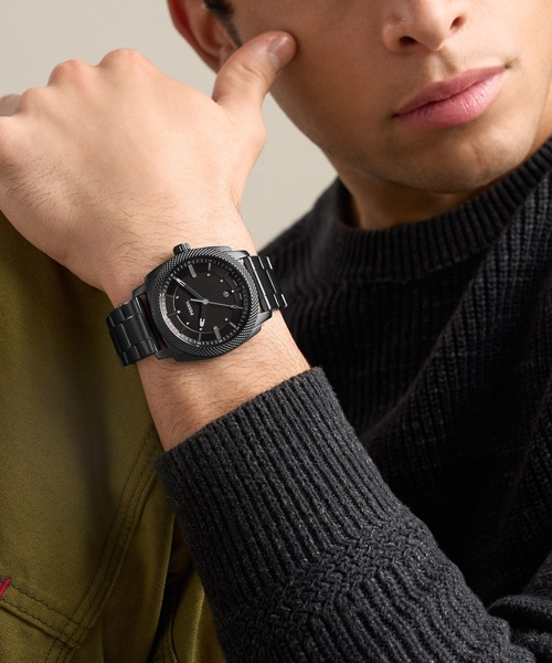 FOSSIL(フォッシル)の「フォッシル 腕時計 メンズ アナログ ステンレス FS6186(アナログ腕時計・メンズ・ブラック・FREE)」の2枚目の写真