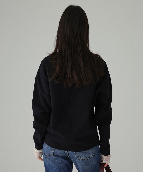 BABYLONE(バビロン)の「フロントZIPスウェット(スウェット・レディース・ホワイト/ブラック/ブラウン・フリー)」の17枚目の写真