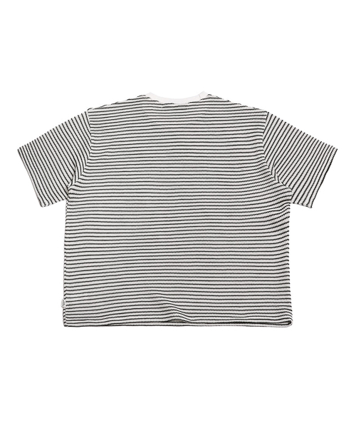 NIGHTWORKDEPT(ナイトワークデプト)の「Wave Stripe Half Knit T-shirt(Tシャツ/カットソー・レディース・その他・MEDIUM/SMALL)」の4枚目の写真