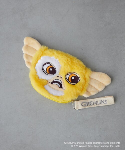 BIRTHDAY BAR(バースデイバー)の「【GREMLINS グレムリン】ギズモ フェイスポーチ イエロー(ポーチ・レディース・イエロー・0)」の3枚目の写真