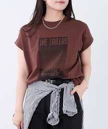 MICA&DEAL | フォトプリントフレンチスリーブTシャツ(Tシャツ/カットソー)