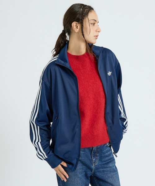 adidas(アディダス)の「【adidas originals/アディダスオリジナルス】ファイヤーバード トラックトップ / FIREBIRD TRACK TOP/LOOS / ユニセックス(ジャージ・メンズ・ダークネイビー/ブラウン・M/L)」の14枚目の写真