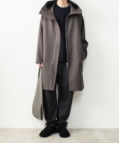ATTACHMENT(アタッチメント)の「【LIMITED】W/NYスムース ラウンジトラウザーズ / W/NY SMOOTH LOUNGE TROUSERS(スウェットパンツ・メンズ・ブラック/ダークグレー・4/3/2/1)」の13枚目の写真