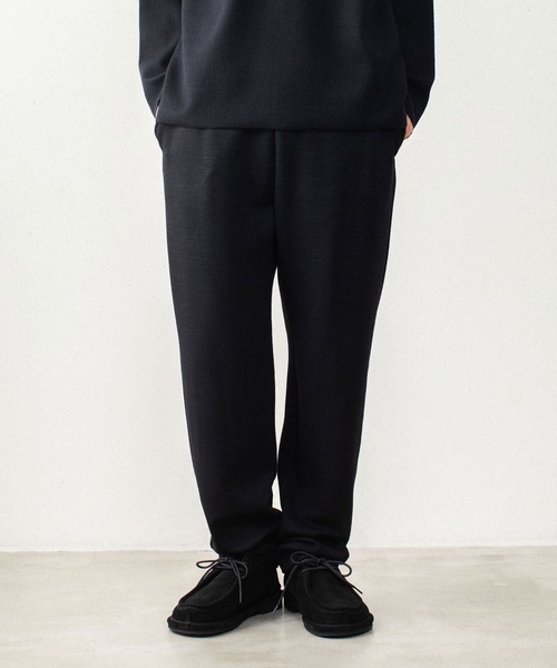 ATTACHMENT(アタッチメント)の「【LIMITED】W/NYスムース ラウンジトラウザーズ / W/NY SMOOTH LOUNGE TROUSERS(スウェットパンツ・メンズ・ブラック/ダークグレー・4/3/2/1)」の14枚目の写真