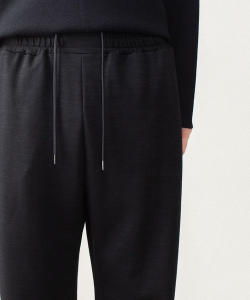 ATTACHMENT(アタッチメント)の「【LIMITED】W/NYスムース ラウンジトラウザーズ / W/NY SMOOTH LOUNGE TROUSERS(スウェットパンツ・メンズ・ブラック/ダークグレー・4/3/2/1)」の20枚目の写真