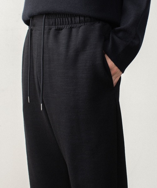 ATTACHMENT(アタッチメント)の「【LIMITED】W/NYスムース ラウンジトラウザーズ / W/NY SMOOTH LOUNGE TROUSERS(スウェットパンツ・メンズ・ブラック/ダークグレー・4/3/2/1)」の21枚目の写真