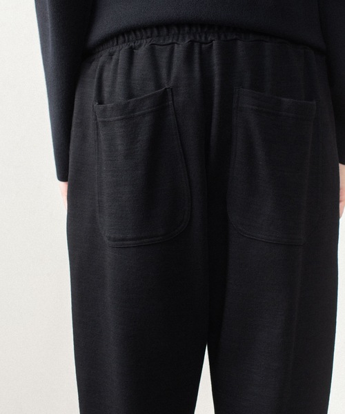 ATTACHMENT(アタッチメント)の「【LIMITED】W/NYスムース ラウンジトラウザーズ / W/NY SMOOTH LOUNGE TROUSERS(スウェットパンツ・メンズ・ブラック/ダークグレー・4/3/2/1)」の22枚目の写真