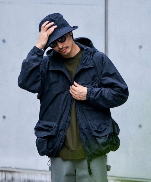 Snow Peak(スノーピーク)の「Snow Peak / Indigo C/N Jacket インディゴ C/N ジャケット(ブルゾン・メンズ・ブラック/アイボリー/インディゴブルー・S/M/L/XL)」の3枚目の写真