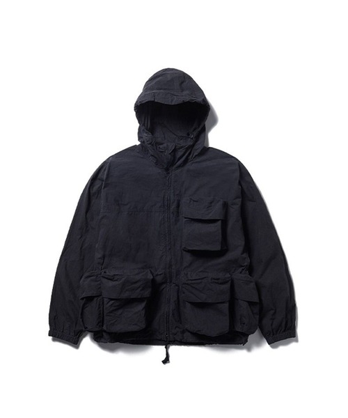Snow Peak(スノーピーク)の「Snow Peak / Indigo C/N Jacket インディゴ C/N ジャケット(ブルゾン・メンズ・ブラック/アイボリー/インディゴブルー・S/M/L/XL)」の1枚目の写真