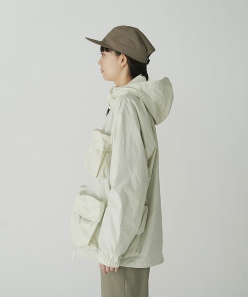 Snow Peak(スノーピーク)の「Snow Peak / Indigo C/N Jacket インディゴ C/N ジャケット(ブルゾン・メンズ・ブラック/アイボリー/インディゴブルー・S/M/L/XL)」の15枚目の写真