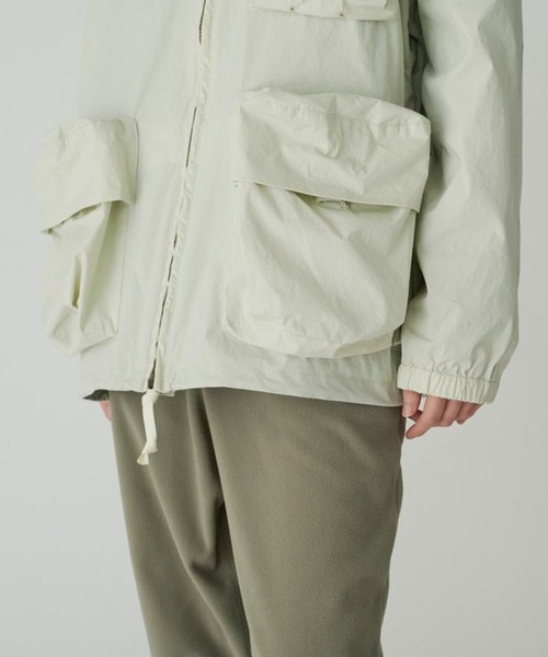 Snow Peak(スノーピーク)の「Snow Peak / Indigo C/N Jacket インディゴ C/N ジャケット(ブルゾン・メンズ・ブラック/アイボリー/インディゴブルー・S/M/L/XL)」の18枚目の写真