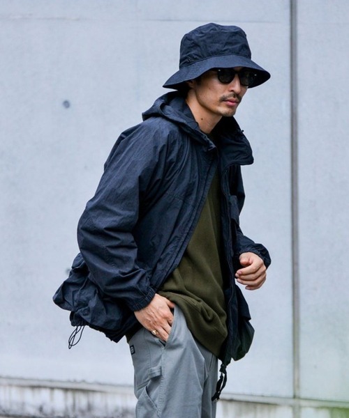Snow Peak(スノーピーク)の「Snow Peak / Indigo C/N Jacket インディゴ C/N ジャケット(ブルゾン・メンズ・ブラック/アイボリー/インディゴブルー・S/M/L/XL)」の10枚目の写真