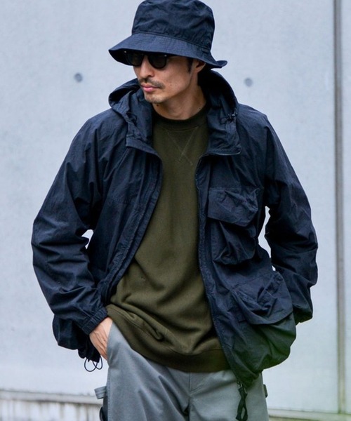 Snow Peak(スノーピーク)の「Snow Peak / Indigo C/N Jacket インディゴ C/N ジャケット(ブルゾン・メンズ・ブラック/アイボリー/インディゴブルー・S/M/L/XL)」の11枚目の写真