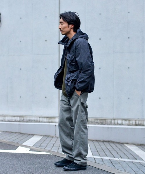 Snow Peak(スノーピーク)の「Snow Peak / Indigo C/N Jacket インディゴ C/N ジャケット(ブルゾン・メンズ・ブラック/アイボリー/インディゴブルー・S/M/L/XL)」の9枚目の写真