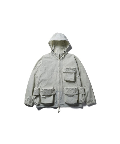 Snow Peak(スノーピーク)の「Snow Peak / Indigo C/N Jacket インディゴ C/N ジャケット(ブルゾン・メンズ・ブラック/アイボリー/インディゴブルー・S/M/L/XL)」の20枚目の写真