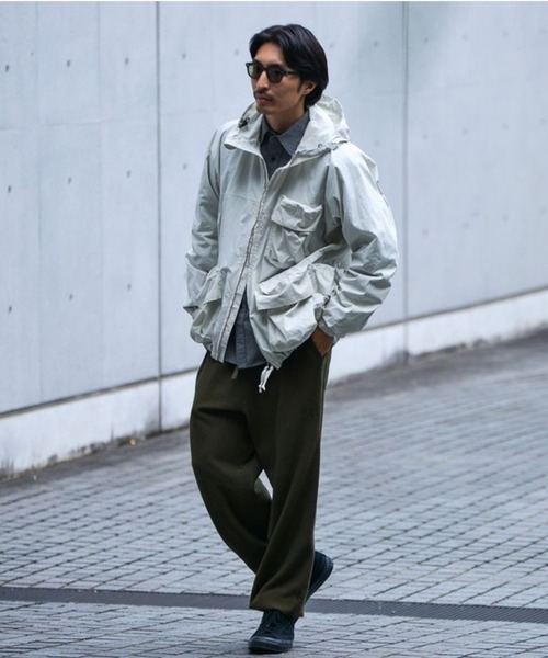 Snow Peak(スノーピーク)の「Snow Peak / Indigo C/N Jacket インディゴ C/N ジャケット(ブルゾン・メンズ・ブラック/アイボリー/インディゴブルー・S/M/L/XL)」の5枚目の写真